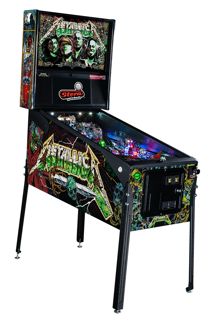 Metallica Remastered Premium Flipperautomat zu verkaufen