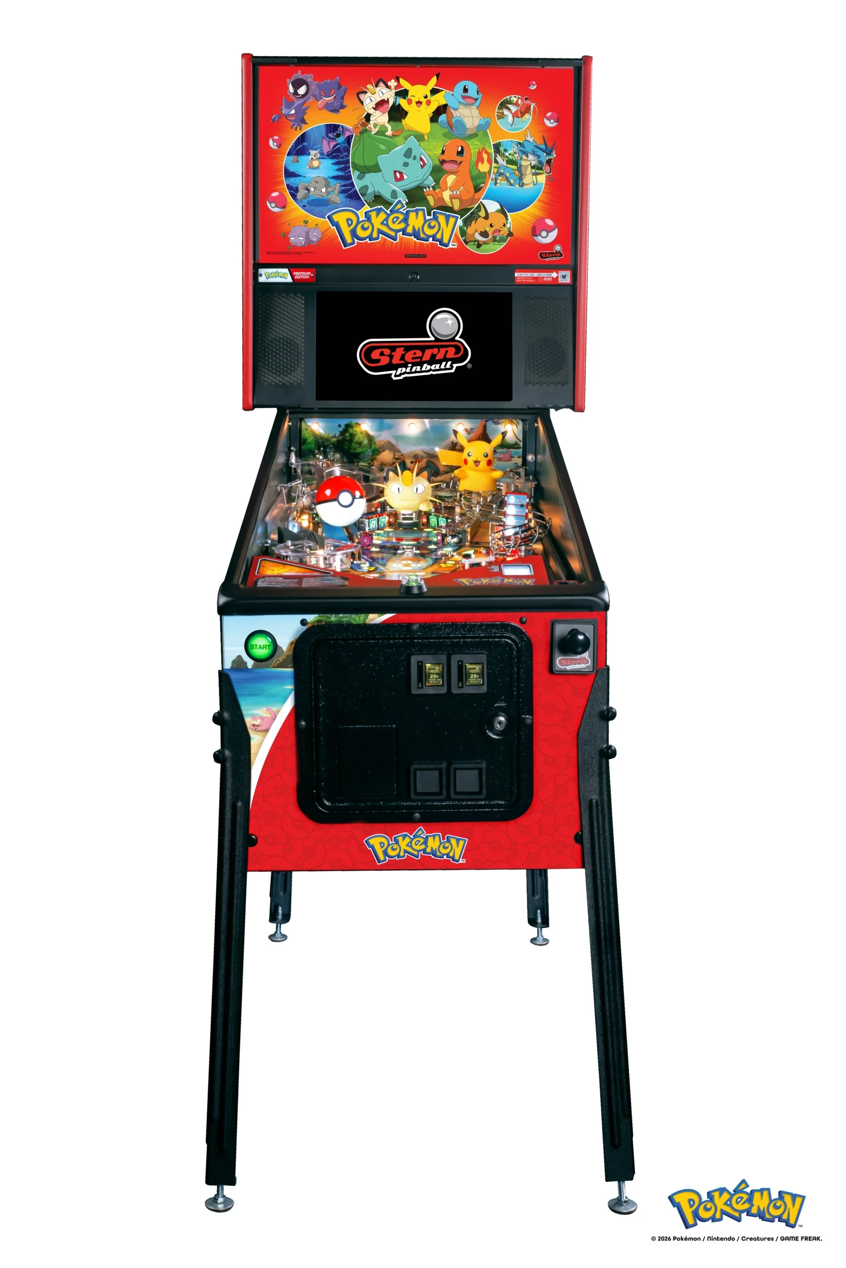 Pokemon Premium Edition Flipperautomat zu verkaufen